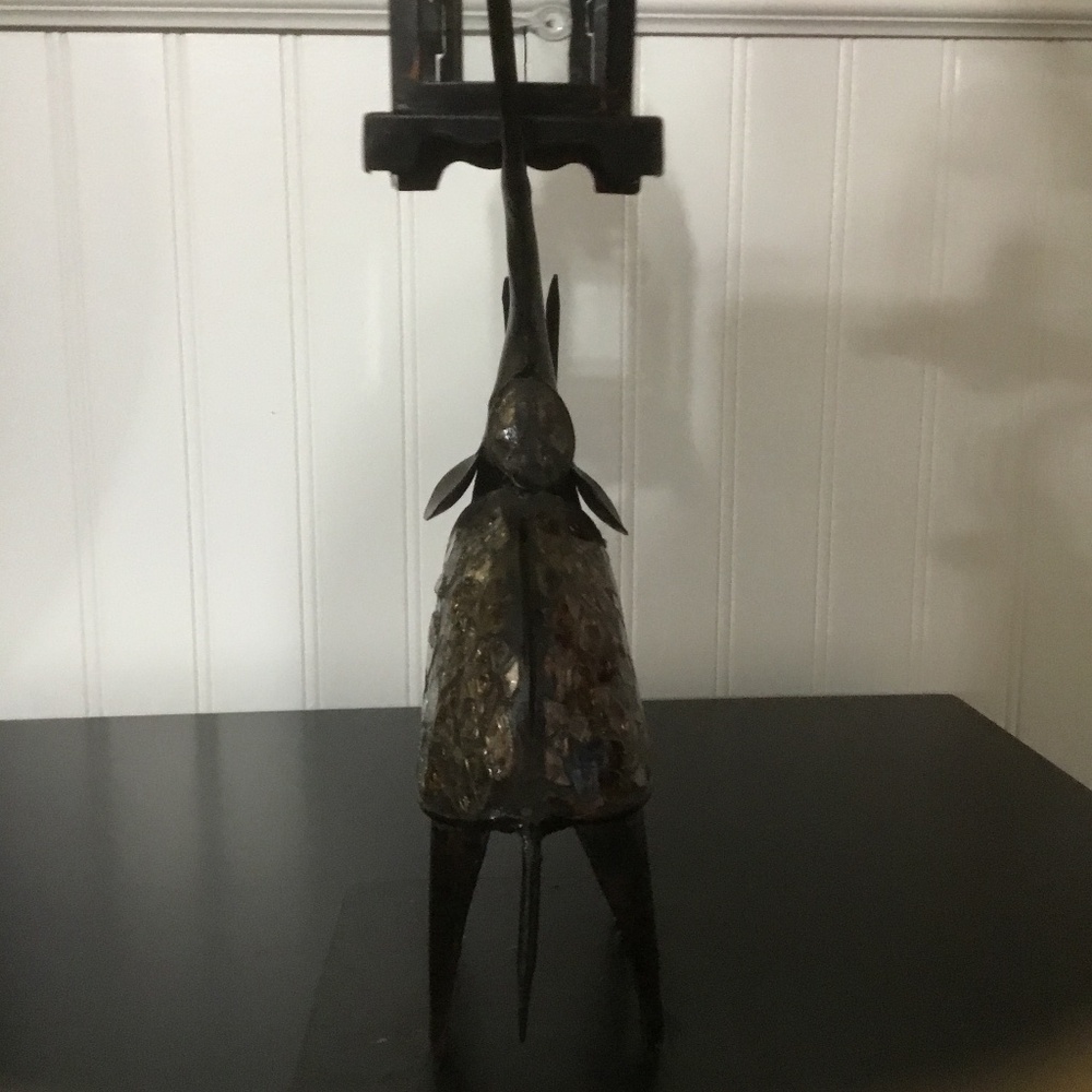 Pier 1 Imports Metal Elephant Tea-light Lantern - Picture 4 of 13
